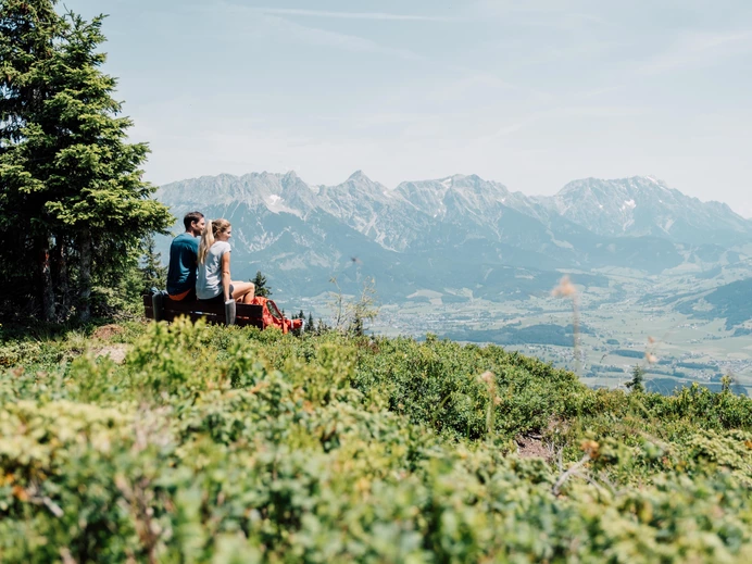 Wanderung auf dem Saalachtaler Höhenweg © SalzburgerLand Tourismus / Chris Perkles