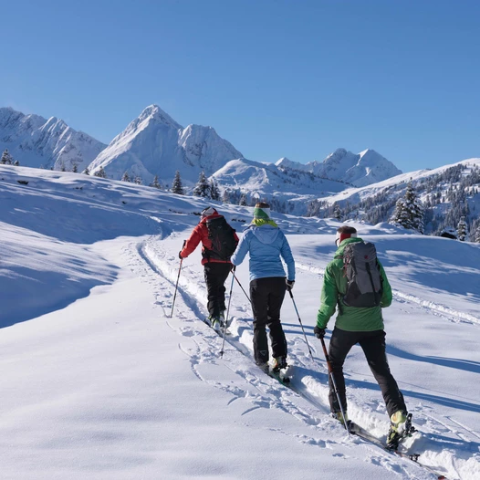 Traumhafte Skitour in der Region Leogang Saalfelden