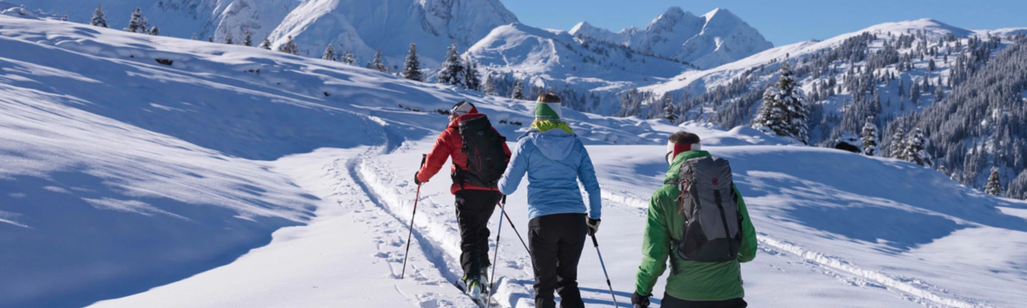 Traumhafte Skitour in der Region Leogang Saalfelden